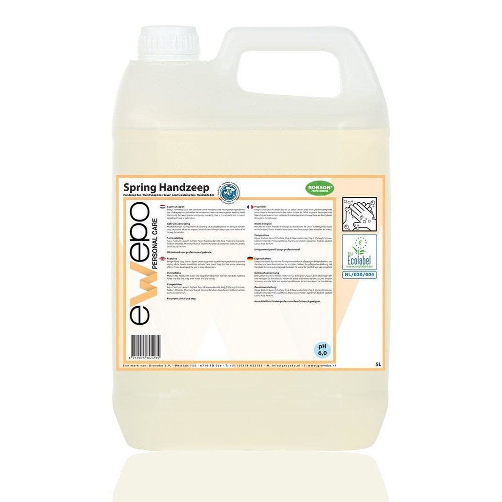 Ewepo Spring handzeep 2x 5 liter
