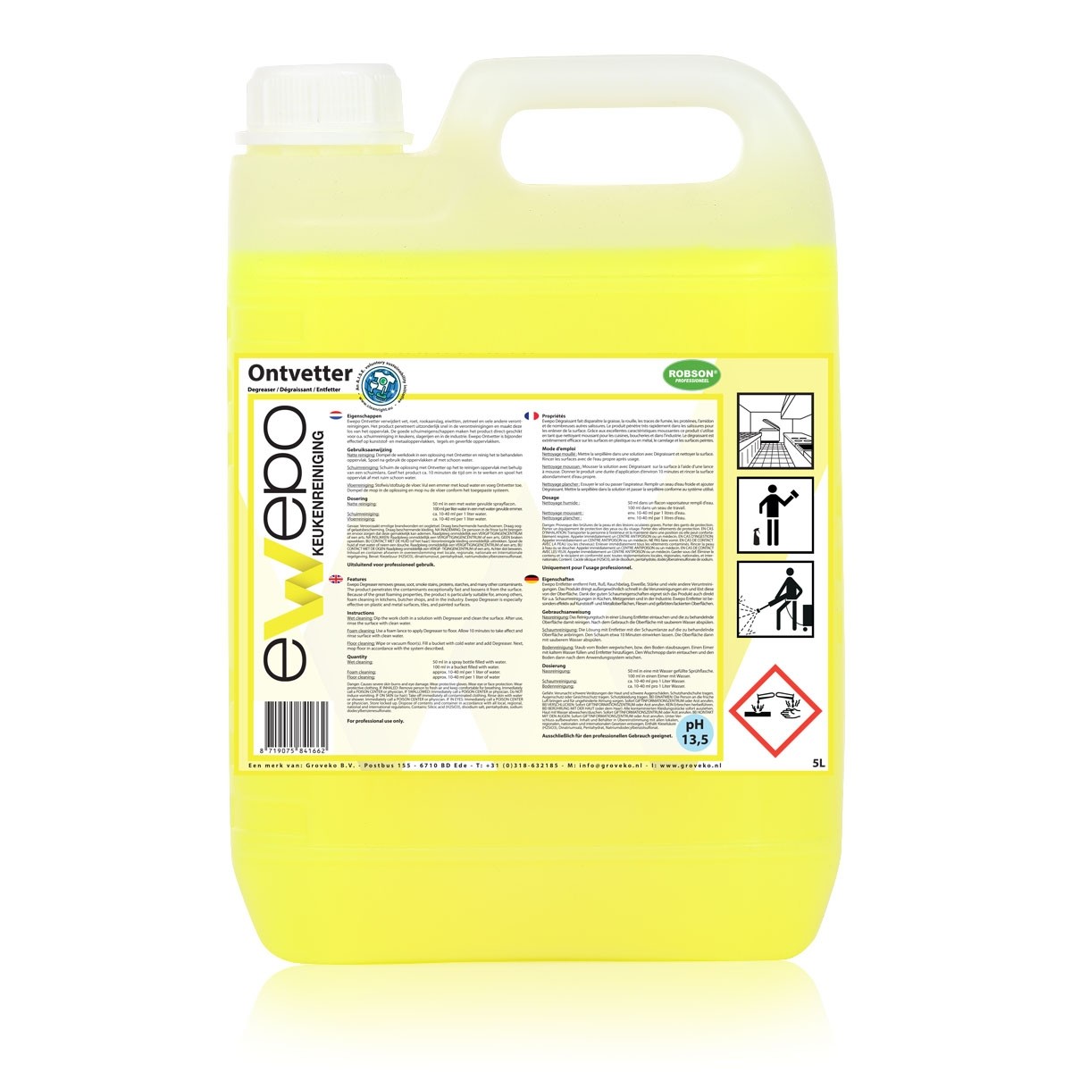 Ewepo Ontvetter 2x 5 liter