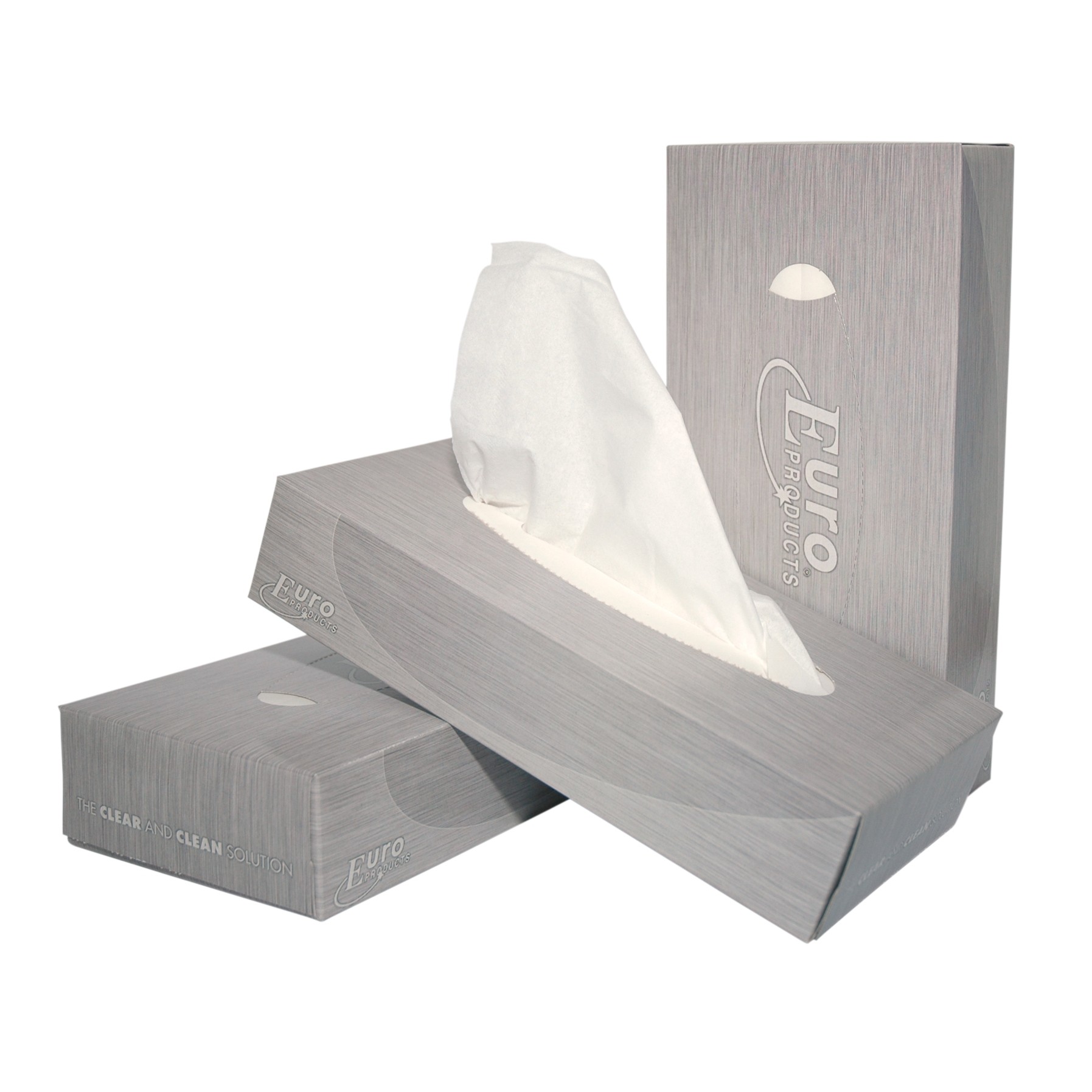 EcoWipe facial tissue wit 2 laags | 40 x 100 stuks