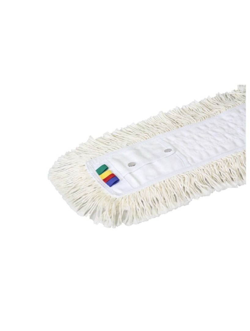 Zwabberhoes katoen met drukknopen 80 cm