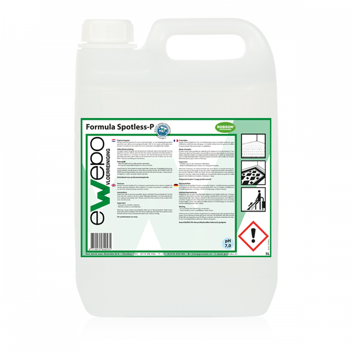 Ewepo Formula Spotless-P Tapijtreiniger 2x 5 liter