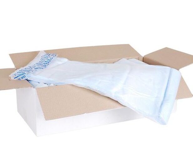 Wecoline wisdoek geïmpregneerd blauw/wit 18 gram | 60x25cm | 20x 50 stuks