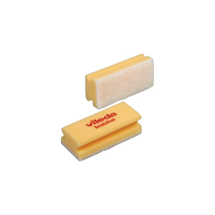 Vileda schuurspons geel/ wit 10 stuks