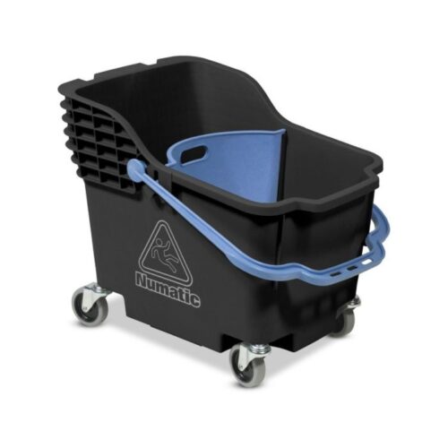 Numatic rolemmer reflo zwart met blauw hengsel