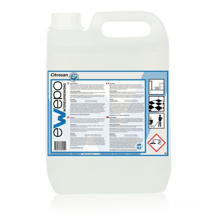 Ewepo Citrosan 2x 5 liter Allesreiniger