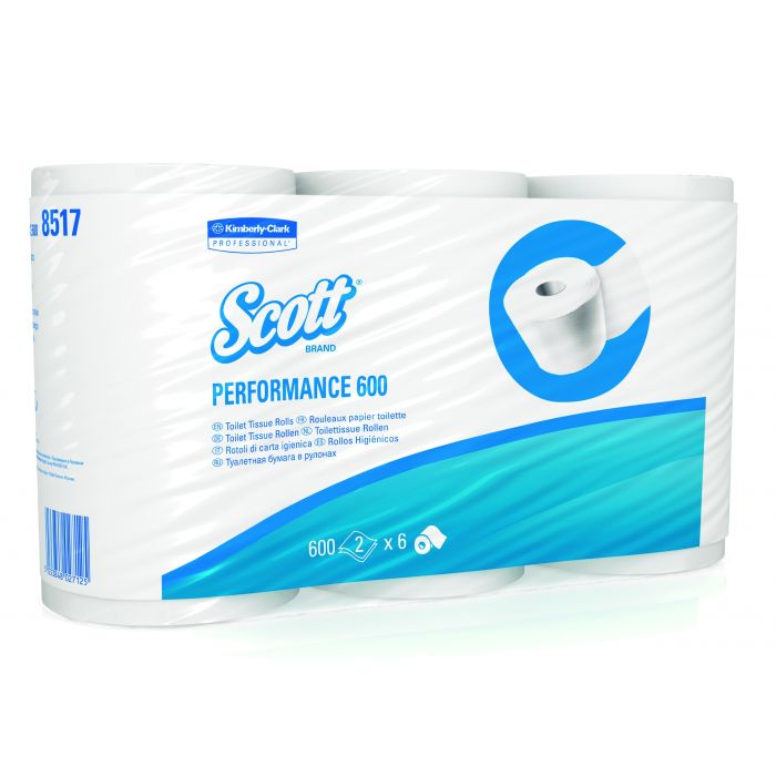 Scott toiletpapier tissue wit 2-laags 36x600 vel