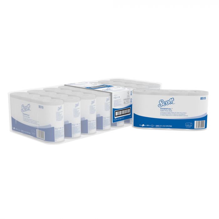 Scott toiletpapier tissue wit 2-laags 64x350 vel