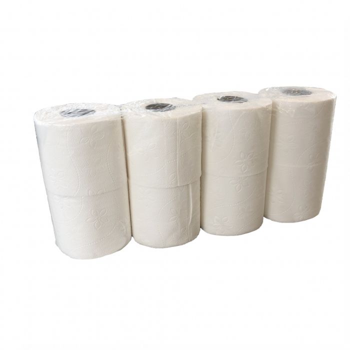 EcoWipe Toiletpapier eco cellulose soft 3-laags 56 rollen