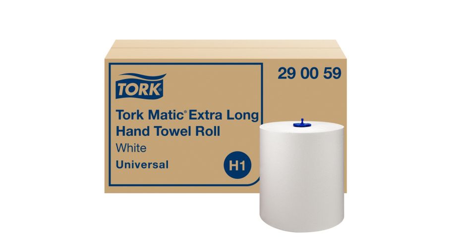 Tork Matic extra lange handdoekrol wit H1 Universal wit | 6x 280 meter