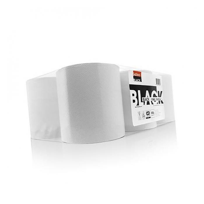 Satino Black poetsrol midi 1-laags 6x300 meter