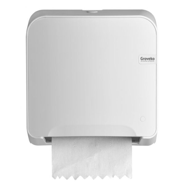Quartzline White Mini Matic XL handdoekdispenser