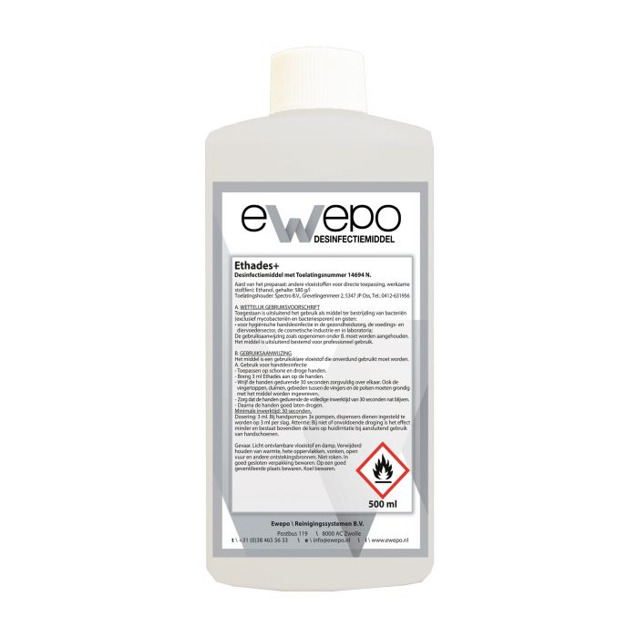 Ethades 6x 500ml | incl. dispenserpomp