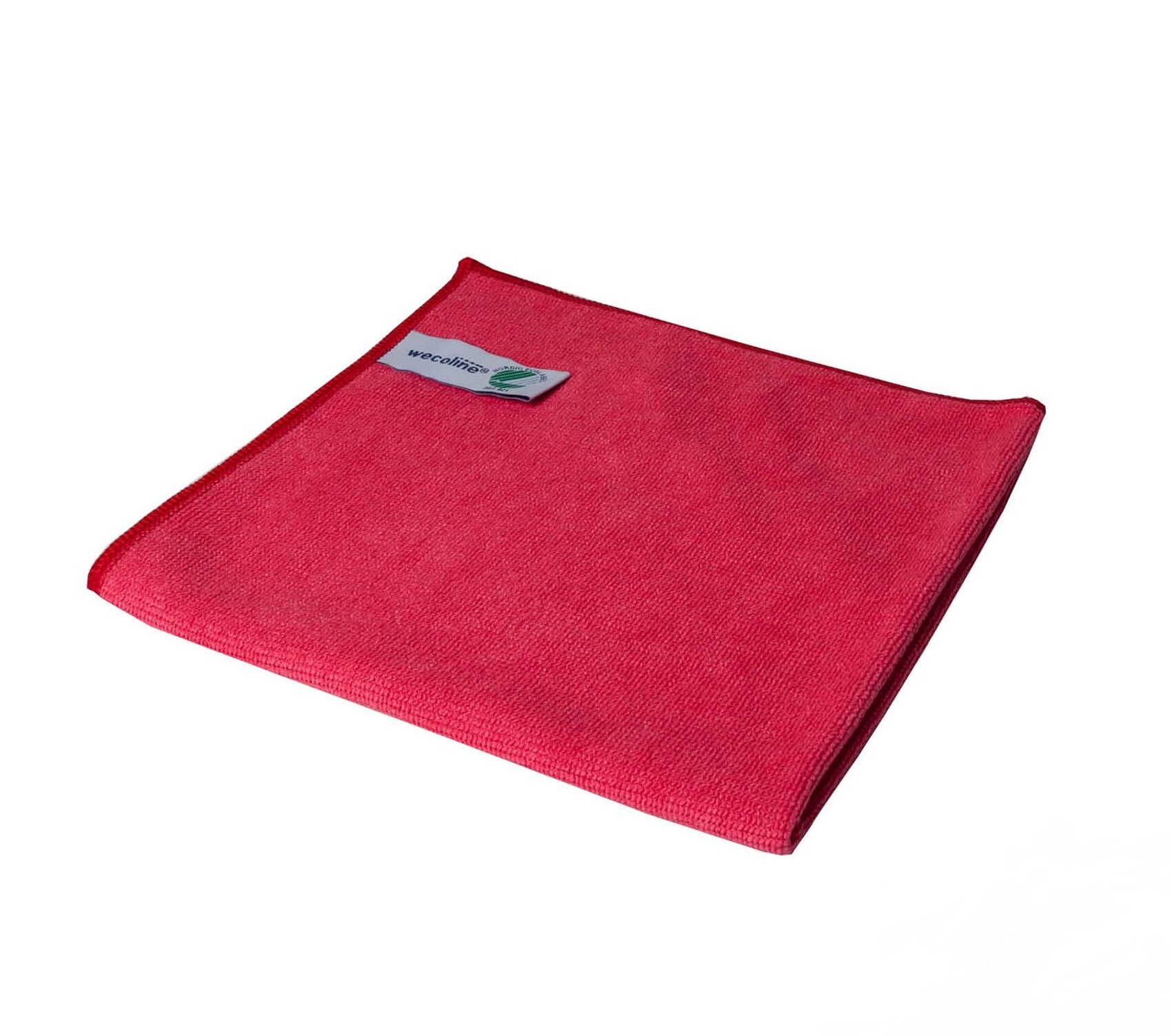 Wecoline microvezeldoeken gebreid rood 10 stuks