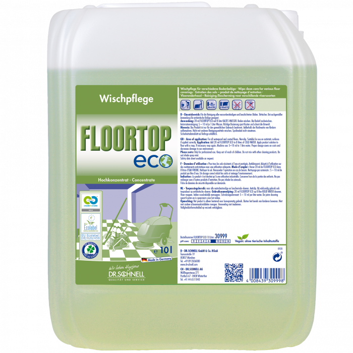 Dr. Schnell Floortop Eco vloerreiniger 10 liter