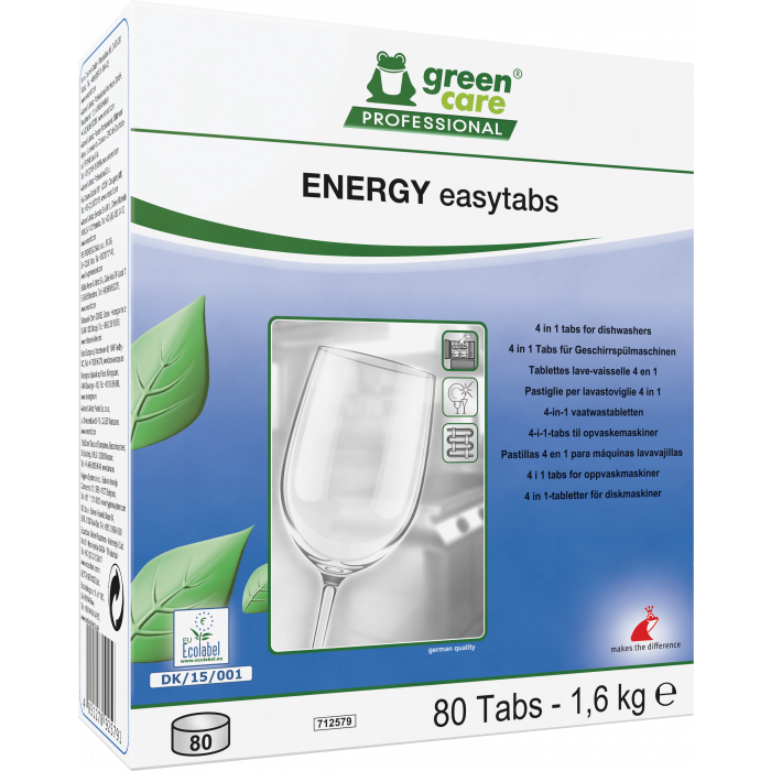 Green Care Vaatwastabletten Energy easytabs 5x 85 stuks