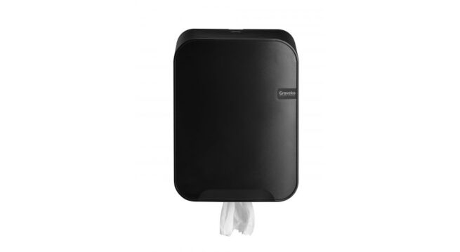 Quartzline Black Poetsroldispenser Midi