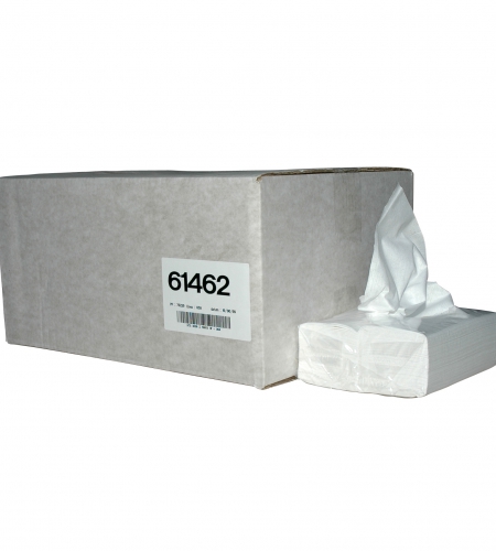 Euro Toptex poetsdoek wit 500 stuks